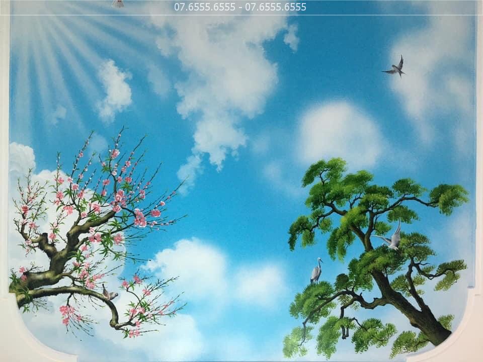thi-cong-tranh-tran-nha-12