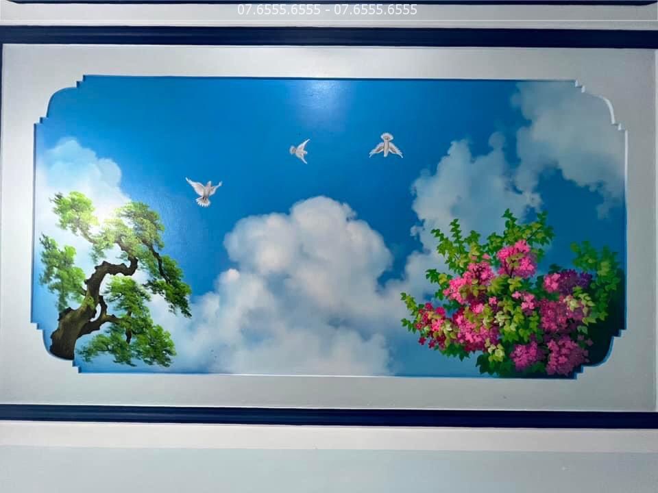 thi-cong-tranh-tran-nha-9